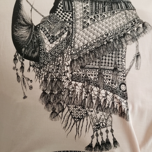 Lauren Moshi small cold shoulder camel peach - Picture 5 of 15